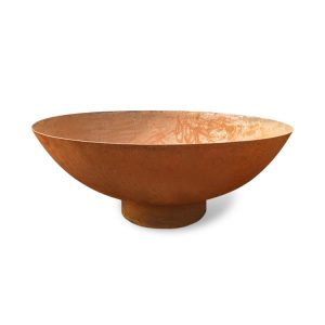 cortenstaal vuurschaal rond