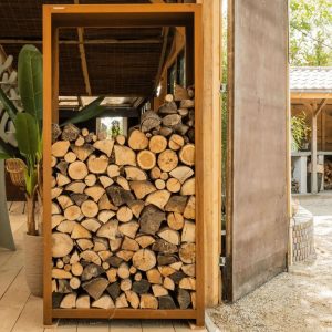 kortenstaal houtopslag staand