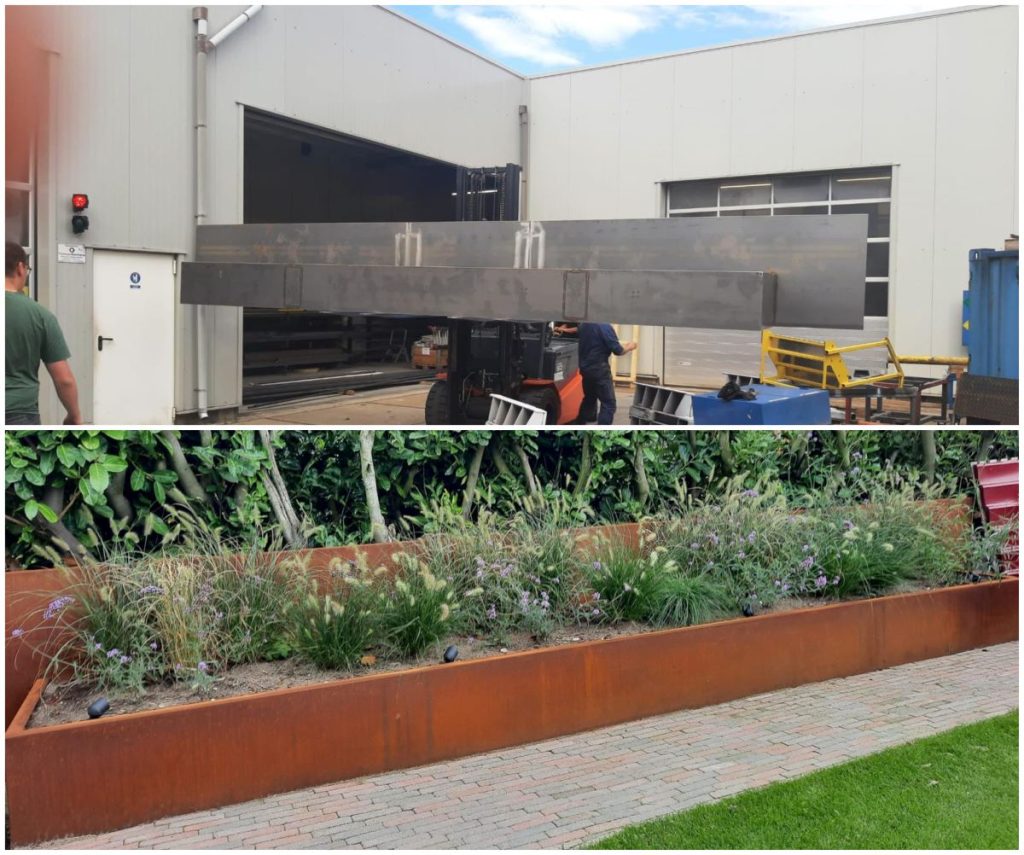 Maatwerk cortenstaal projecten