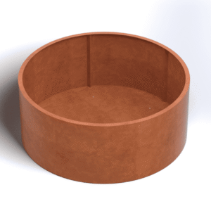 Ronde plantenbak met bodem Ø2000x800